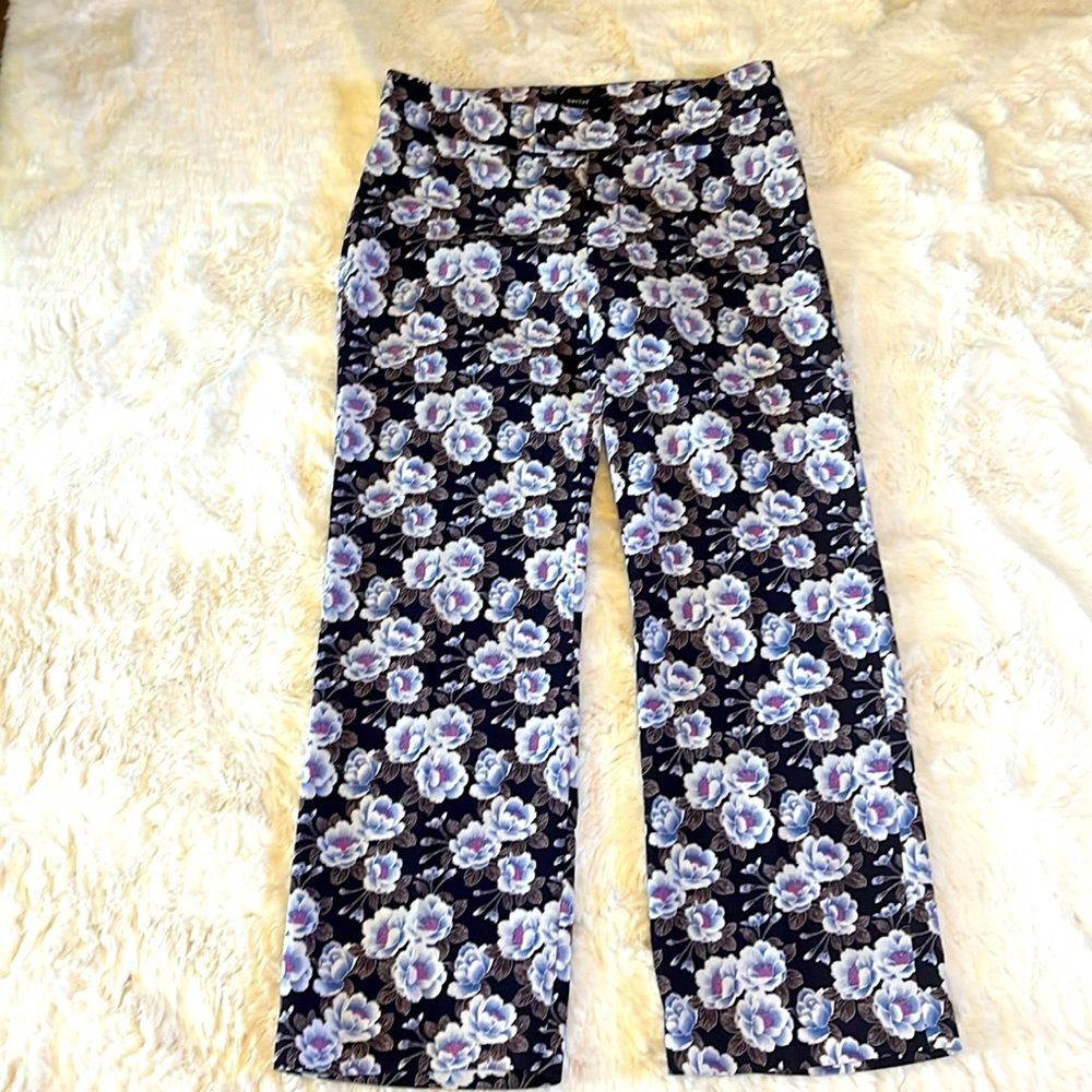 Smythe Size 4 Dress Pants Floral